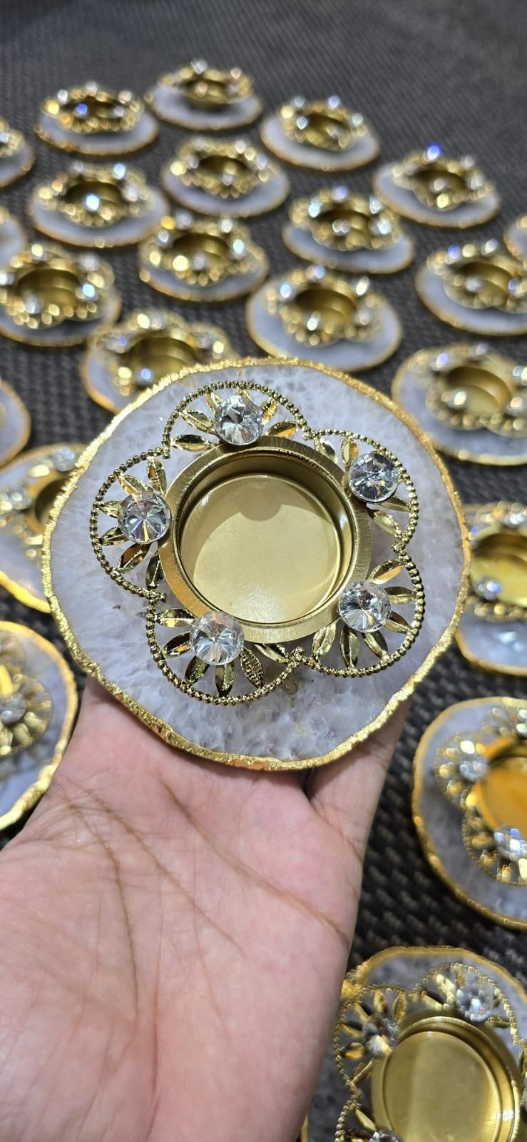 Stylish Stone Diya